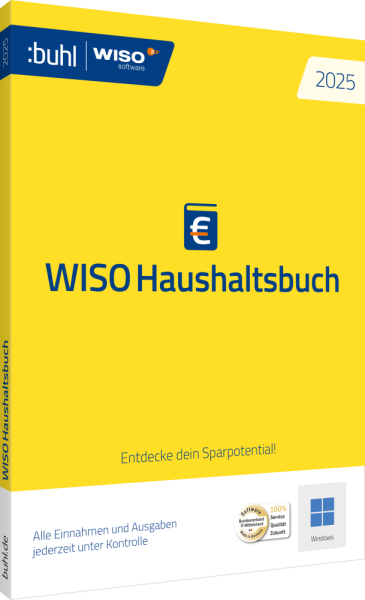 WISO Haushaltsbuch 2025 | Windows