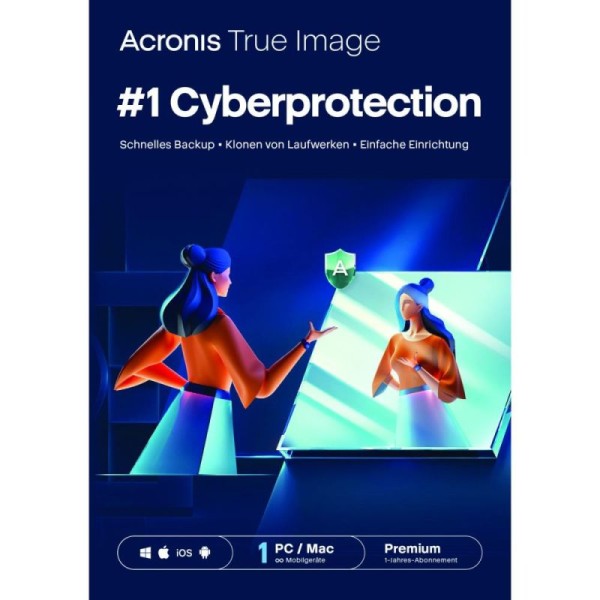 Acronis True Image 2021 Premium | 1TB Cloud | 1 rok